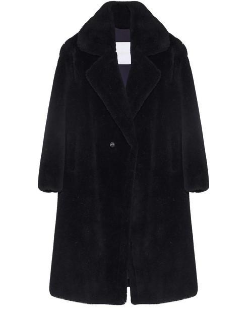 商品Yves Salomon|长款天然梭织羊毛大衣,价格¥9044,第3张图片详细描述