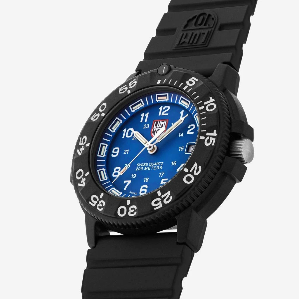 商品Luminox|Luminox Navy SEAL 3000 Series Blue Dial 43mm Quartz Men's Watch XS.3003.F,价格¥1988,第3张图片详细描述