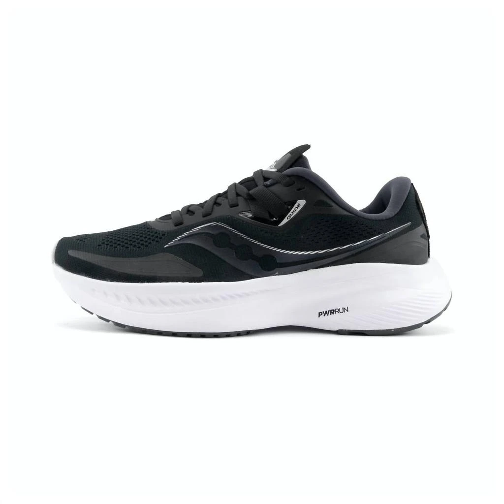 商品Saucony|Women's Guide 15 Running Shoes - B/medium Width In Black/white,价格¥885,第1张图片