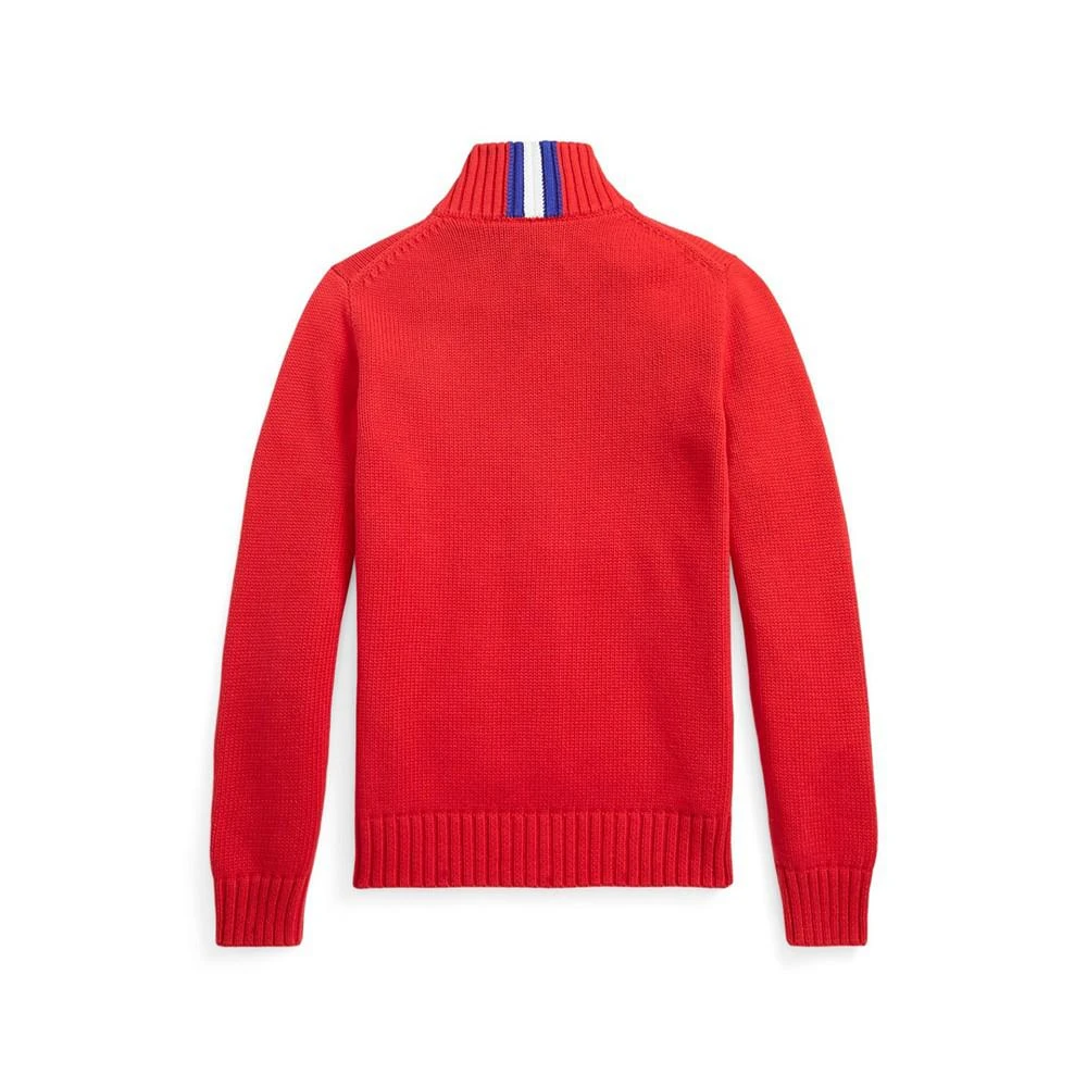 商品Ralph Lauren|Big Boys Full Zip Sweater,价格¥430,第2张图片详细描述