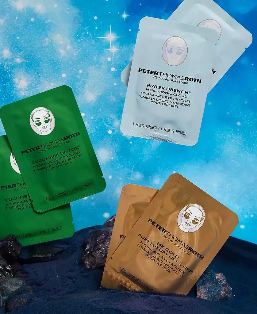 商品Peter Thomas Roth|6-Pc. Baggage Blast-Off Hydra-Gel Eye Patch Set,价格¥125,第5张图片详细描述