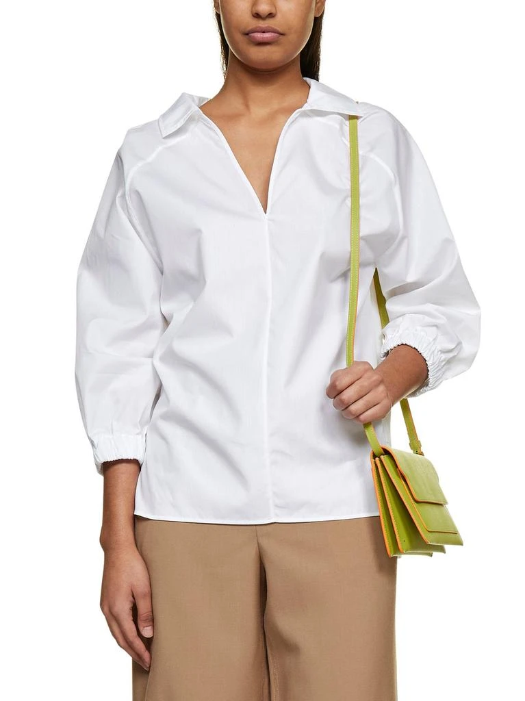 商品Marni|Marni Straight Hem V-Neck Shirt,价格¥1579,第2张图片详细描述