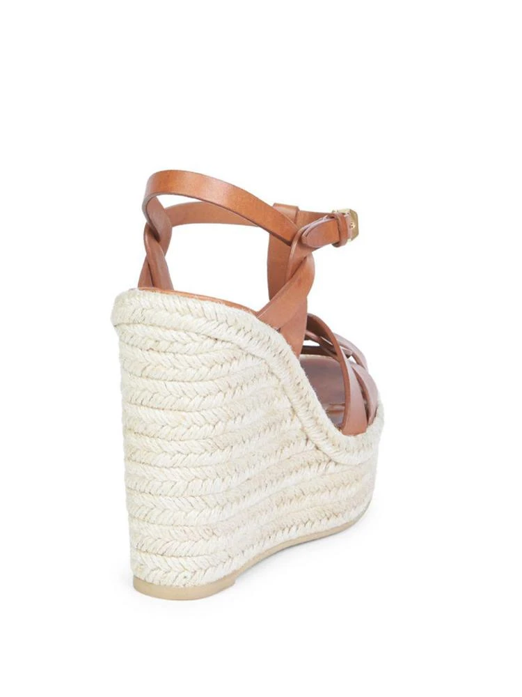 商品Yves Saint Laurent|Saint Laurent - Tribute 130 Espadrille Wedge Sandals,价格¥5232,第2张图片详细描述