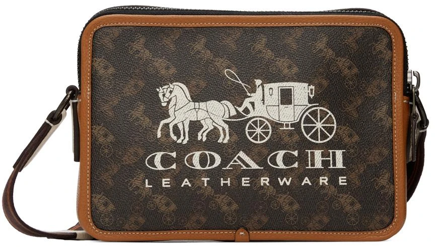 商品[国内直发] Coach|Brown Charter Crossbody 24 Messenger Bag,价格¥2015,第1张图片