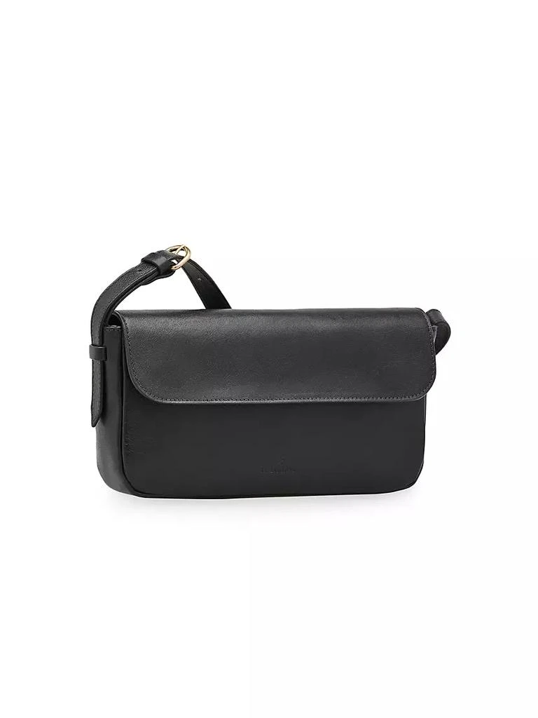 商品Il Bisonte|Studio Medium Metallic Leather Shoulder Bag,价格¥1761,第4张图片详细描述
