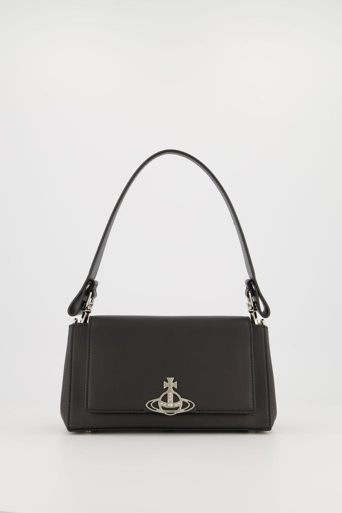Women's Vivienne Westwood Black Hazel Medium Handbag商品第1张图片规格展示