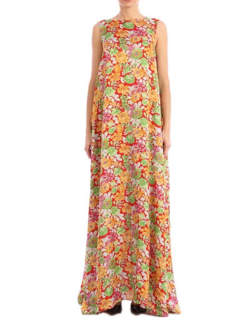 商品Plan C|Plan C Floral Print Maxi Dress,价格¥7339,第1张图片
