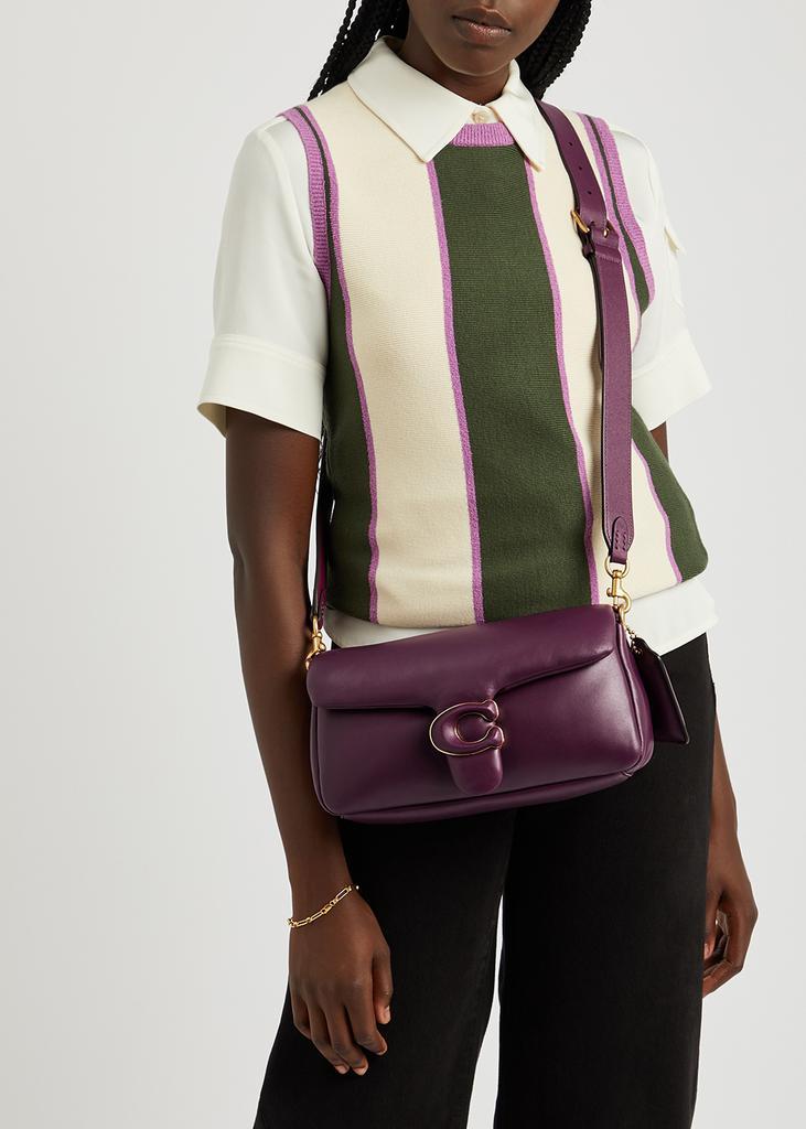 商品Coach|Pillow Tabby 26 purple leather shoulder bag,价格¥4854,第7张图片详细描述