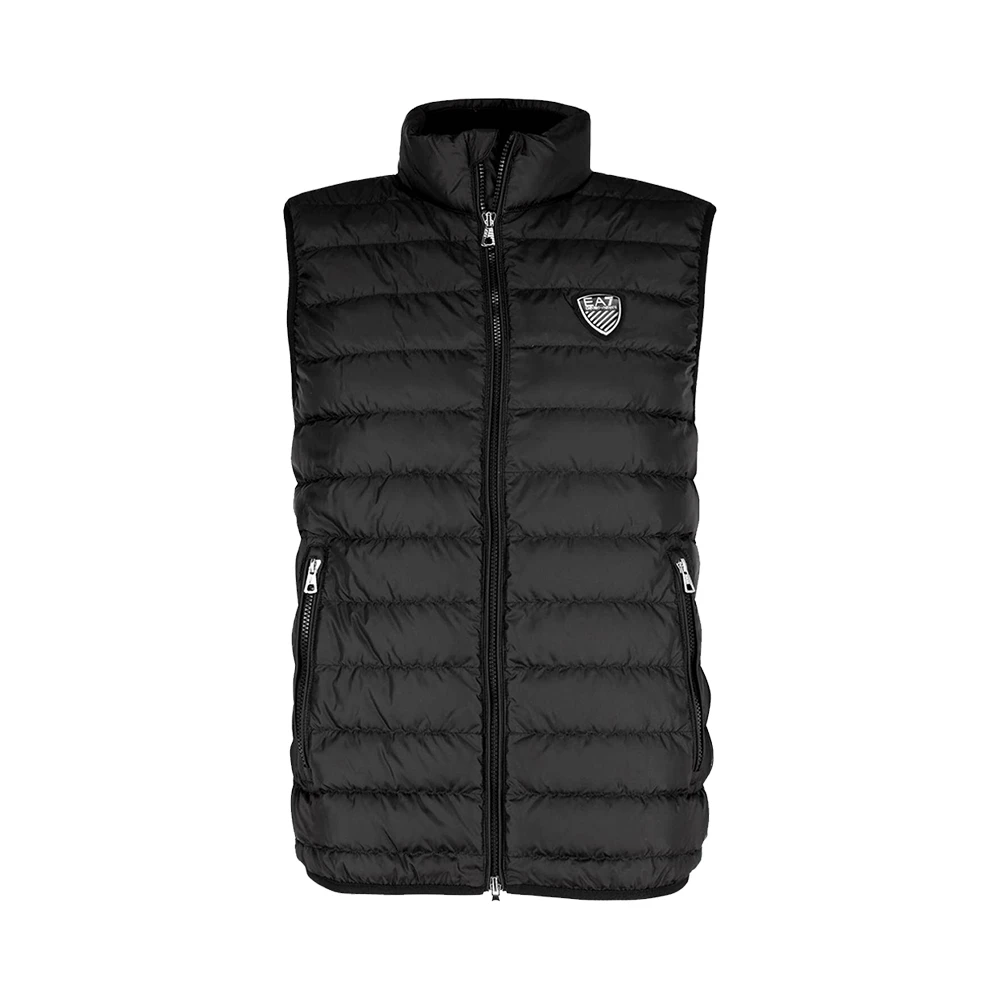 商品Emporio Armani|EMPORIO ARMANI 黑色男士马甲 6ZPQ02-PN22Z-1200,价格¥1383,第1张图片
