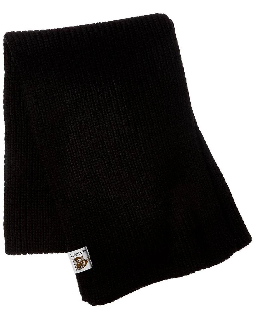 商品Lanvin|LANVIN Chunky Knit Wool Scarf,价格¥2854,第1张图片详细描述