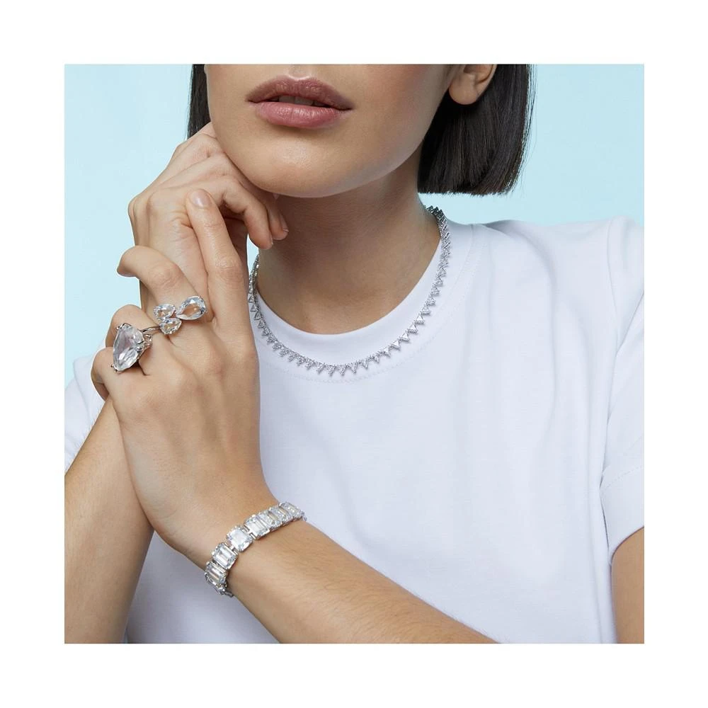 商品Swarovski|Mesmera Cocktail Trilliant Cut Rhodium Plated Ring,价格¥1225,第3张图片详细描述