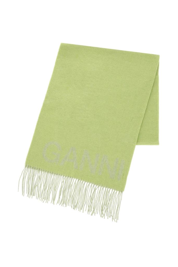 Ganni Logo Scarf商品第3张图片规格展示