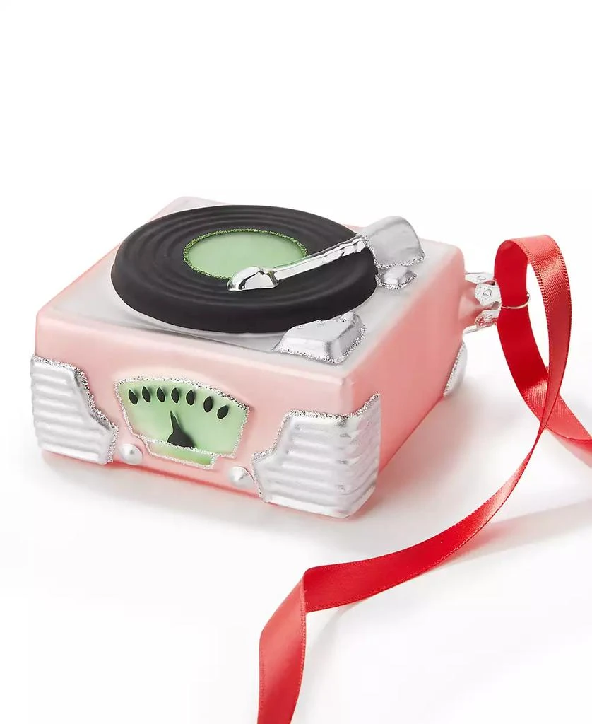 商品Holiday Lane|Retro Record Player Ornament, Exclusively at Macy's,价格¥49,第2张图片详细描述