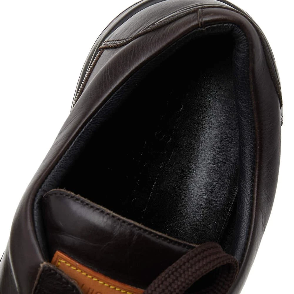 Louis Vuitton Dark Brown Leather Low Top Sneakers Size 44.5 商品