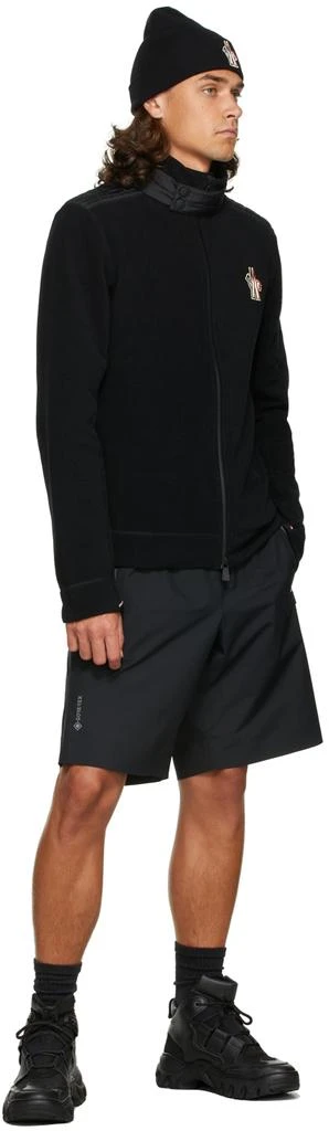 商品Moncler|Black Zip-Up Cardigan Jacket,价格¥6372,第4张图片详细描述