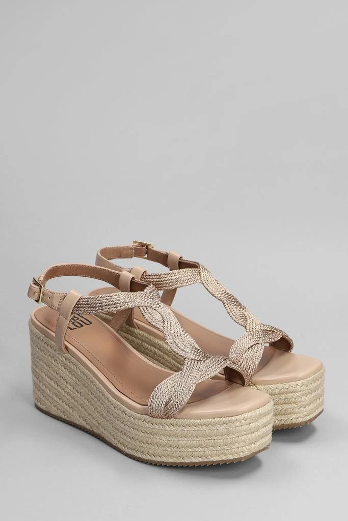 商品Bibi Lou|Bibi Lou Wedges In Powder Synthetic Fibers,价格¥1180,第2张图片详细描述