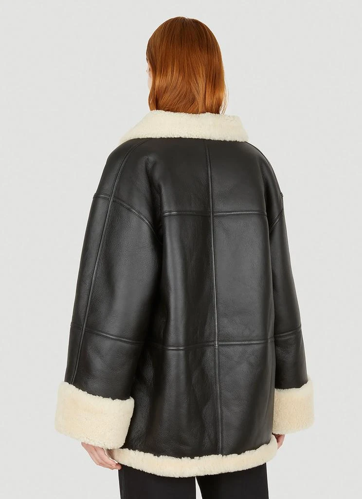 商品Totême|Signature Shearling Jacket,价格¥12357,第4张图片详细描述