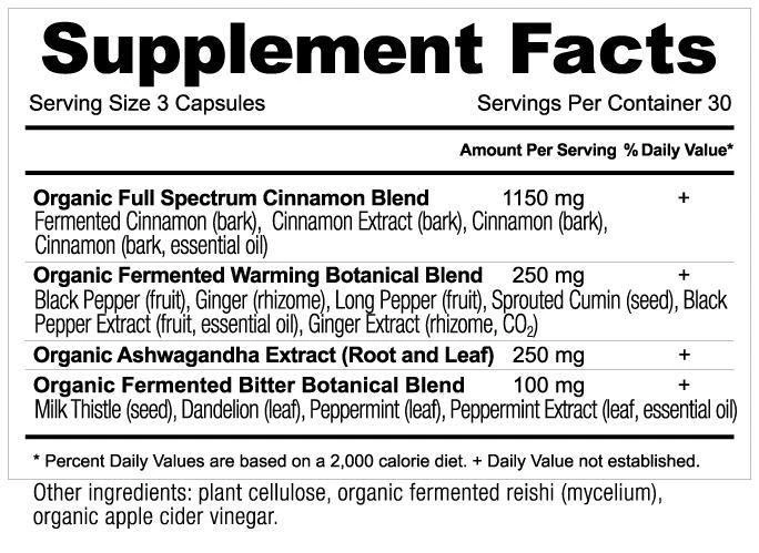 商品Ancient Nutrition|肉桂粉胶囊,价格¥263,第2张图片详细描述