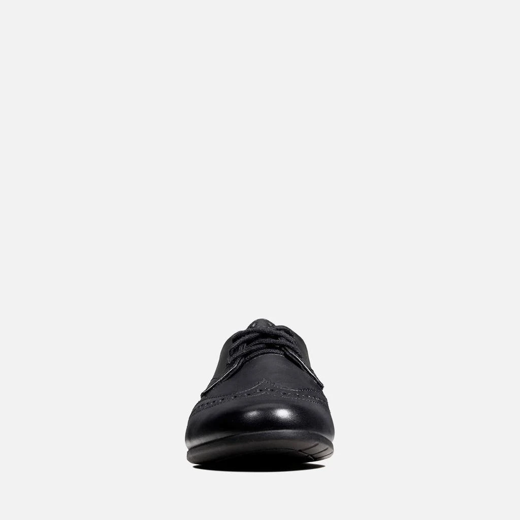 商品Clarks|Clarks Kids' Scala Lace School Shoes - Black Leather,价格¥183,第4张图片详细描述