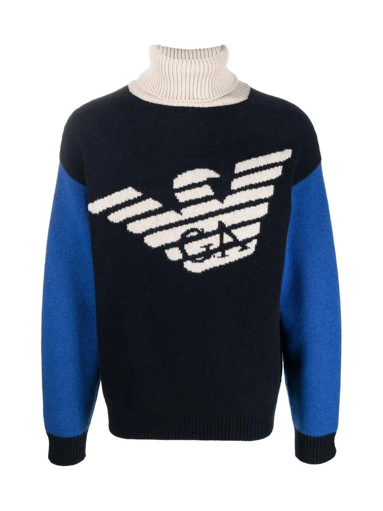 商品Emporio Armani|Emporio Armani Turtle Neck Pullover,价格¥2612,第1张图片