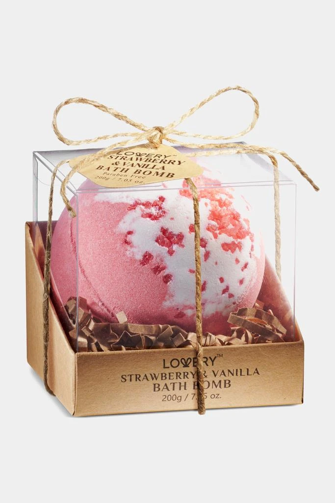 商品Lovery|Handmade Strawberry and Vanilla Bath Bomb,价格¥140,第1张图片
