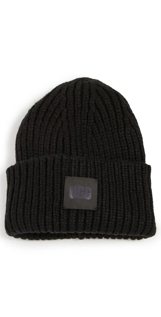 商品UGG|UGG 粗罗纹毛线帽,价格¥122,第1张图片
