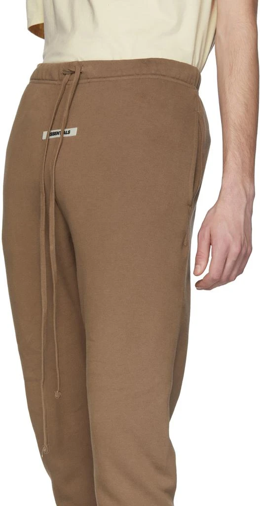 商品Essentials|Tan Fleece Lounge Pants 休闲裤,价格¥617,第4张图片详细描述