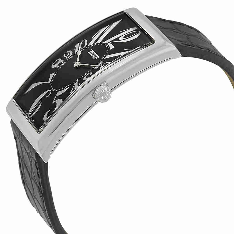 Tissot Heritage Black Dial Black Leather Mens Watch T1175091605200商品第2张图片规格展示