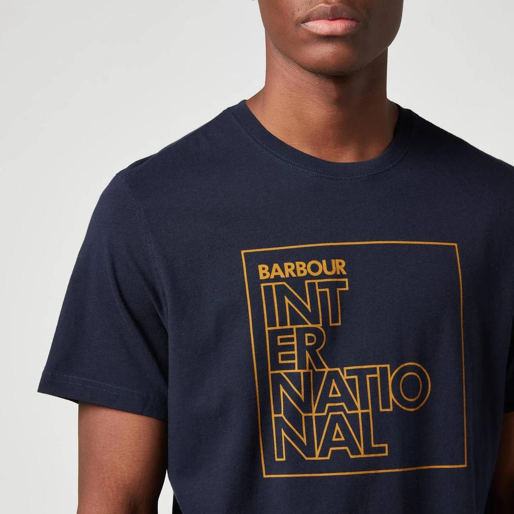 商品Barbour|Barbour International Men's Outline T-Shirt - Night Sky,价格¥127,第4张图片详细描述