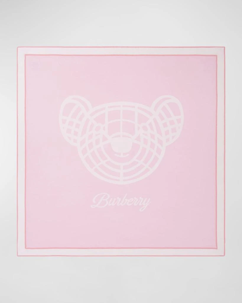 商品Burberry|Girl's Grelda Intarsia Teddy Blanket,价格¥1614,第1张图片