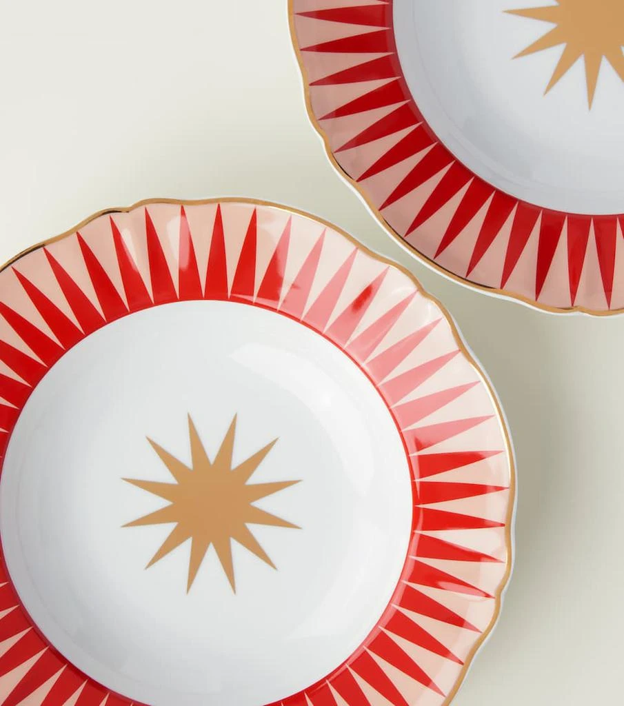 商品Bitossi|Baleno set of 4 porcelain soup plates,价格¥1648,第2张图片详细描述