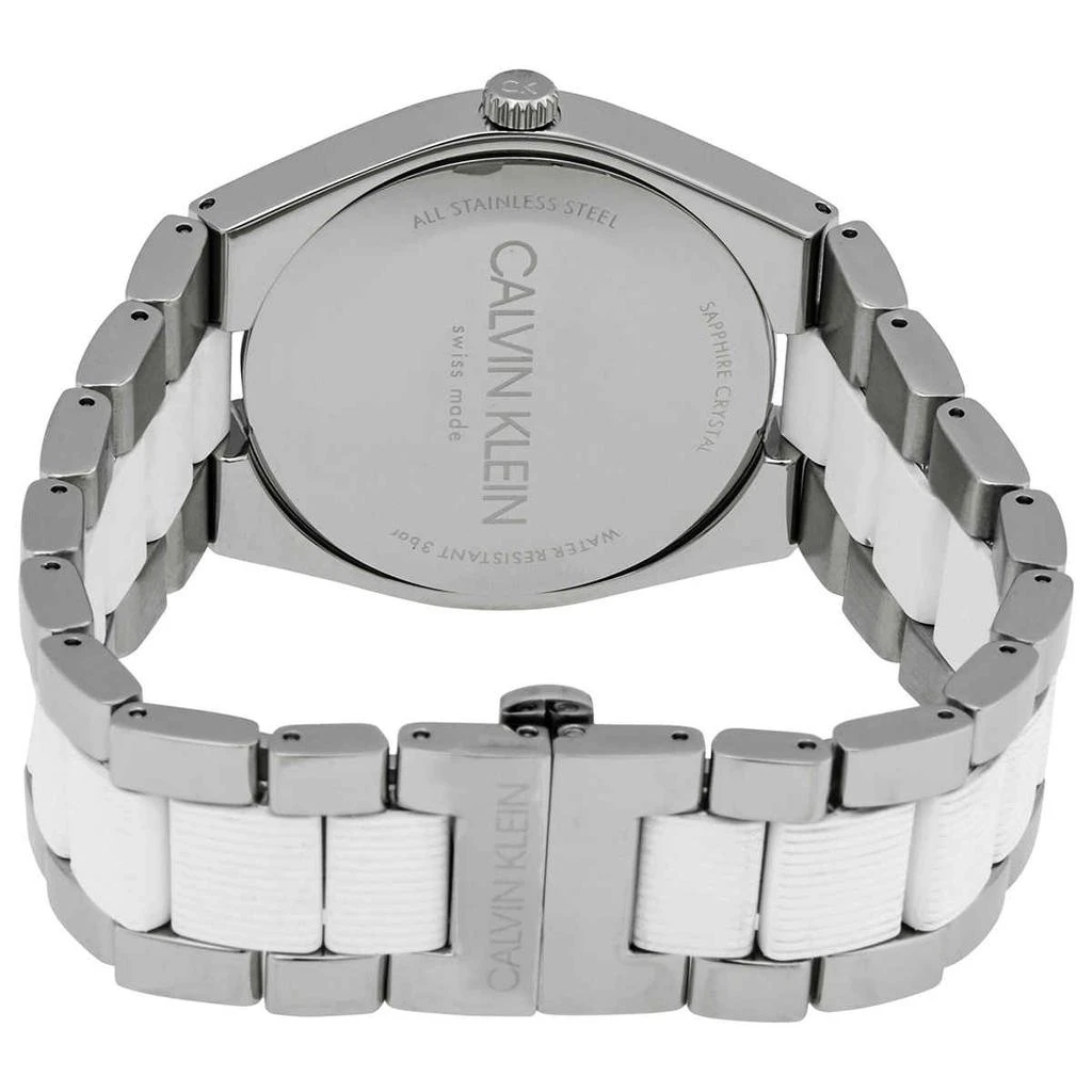 Calvin Klein Contra Quartz Silver Dial Ladies Watch K9E211K6 3