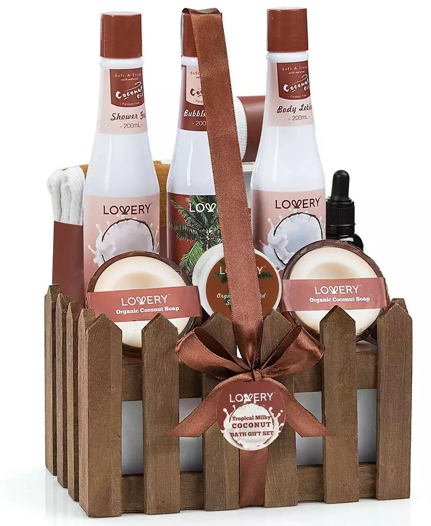 商品Lovery|16-Pc. Coconut Home Spa Body Care Gift Set,价格¥208,第1张图片