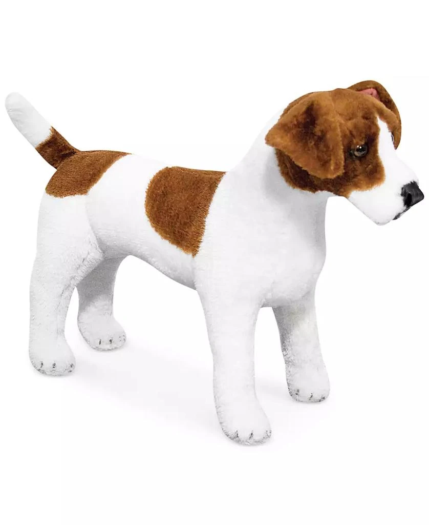 商品Melissa & Doug|Kids' Plush Jack Russell Terrier Stuffed Toy,价格¥186,第1张图片