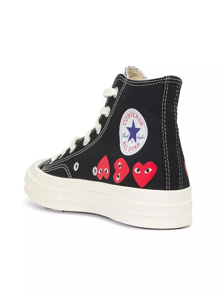 商品Comme des Garcons|CdG PLAY x Converse Women's Chuck Taylor All Star Heart High-Top Sneakers,价格¥1125,第3张图片详细描述