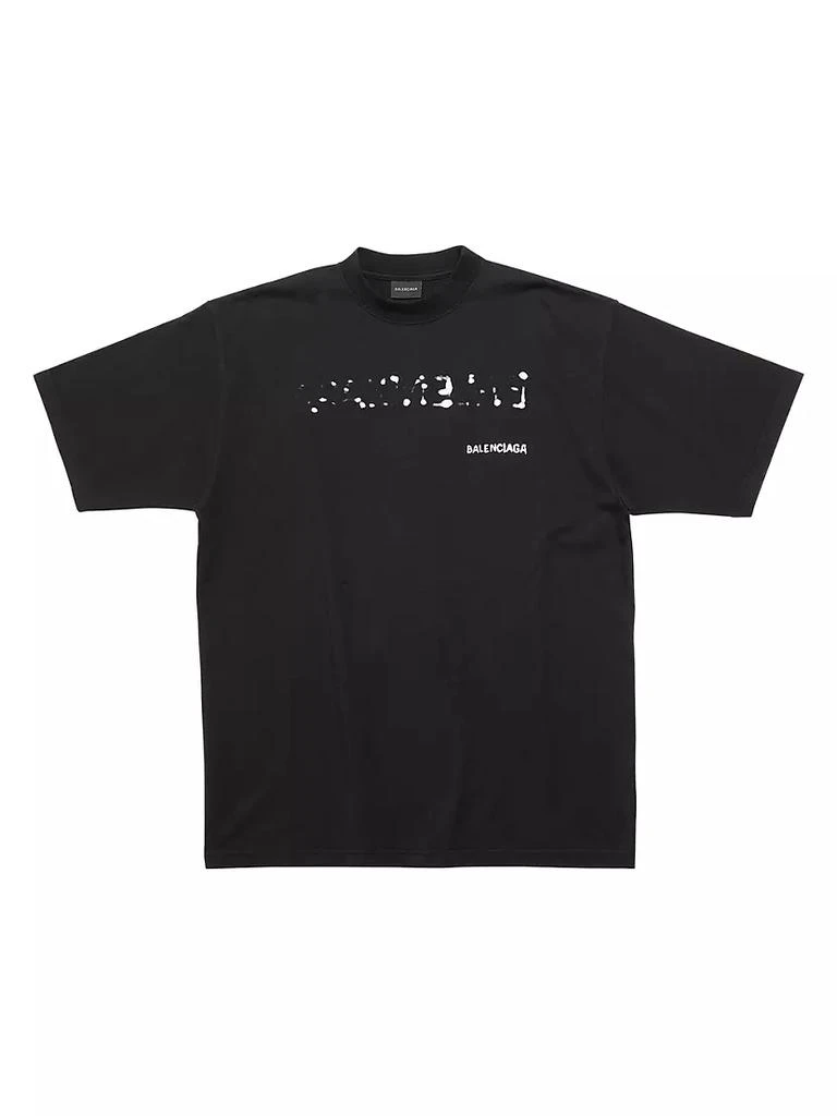 商品Balenciaga|Hand Drawn T-Shirt Large Fit,价格¥5174,第1张图片