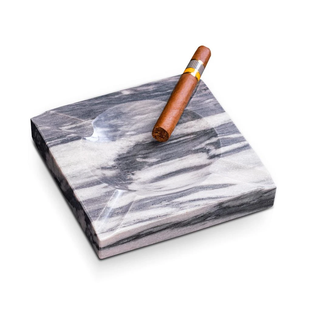 商品Bey Berk|Olivia Square Marble Cigar Ashtray,价格¥393,第1张图片