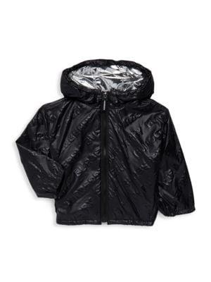 Baby Boy’s & Little Boy’s Logo Glossy Jacket商品第1张图片规格展示