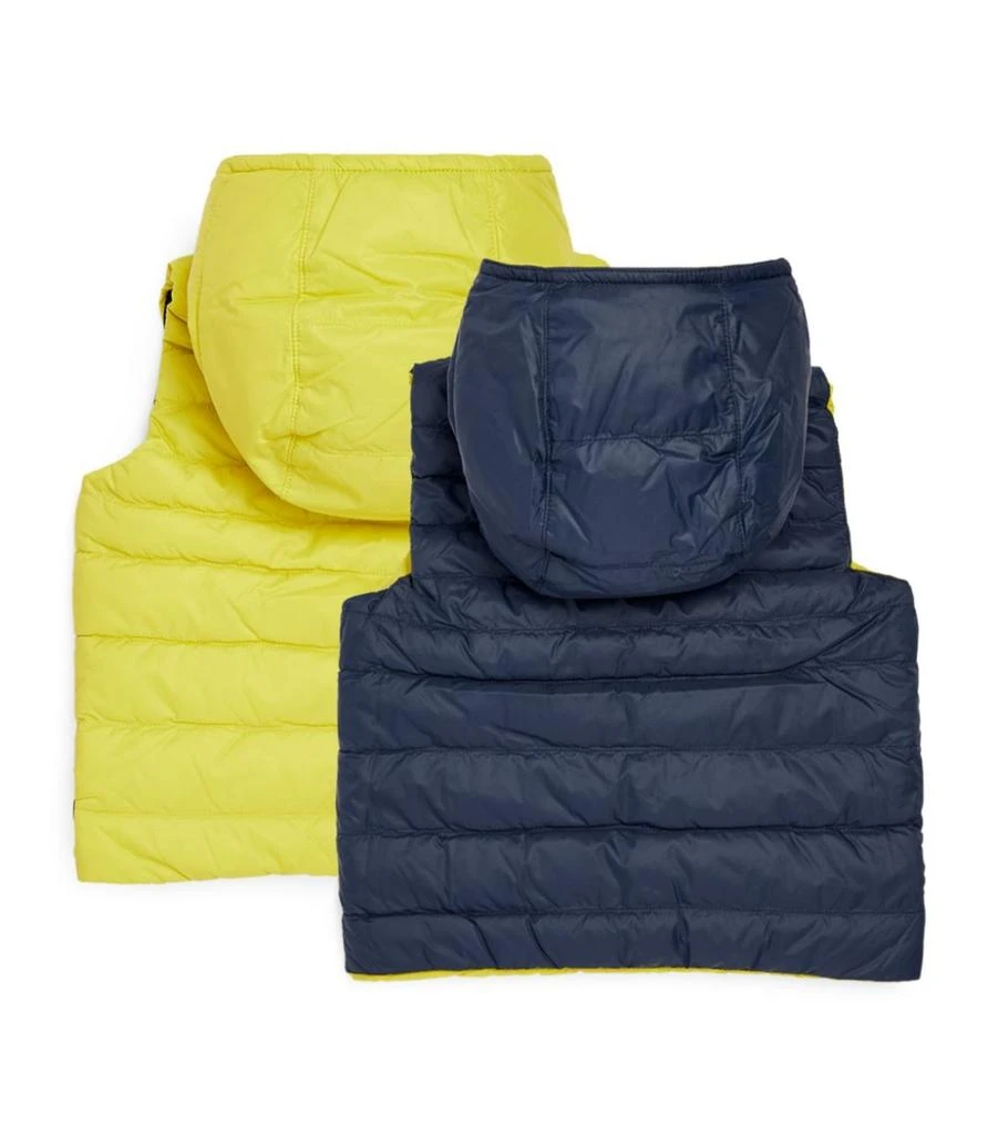 商品Hugo Boss|Reversible Puffer Gilet (6-36 Months),价格¥1151,第2张图片详细描述