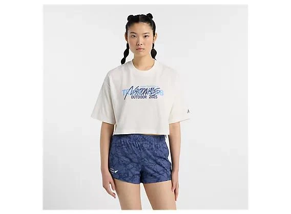 商品New Balance|NB Nationals Outdoor Reimagined Oversized Waist T-Shirt,价格¥324,第2张图片详细描述