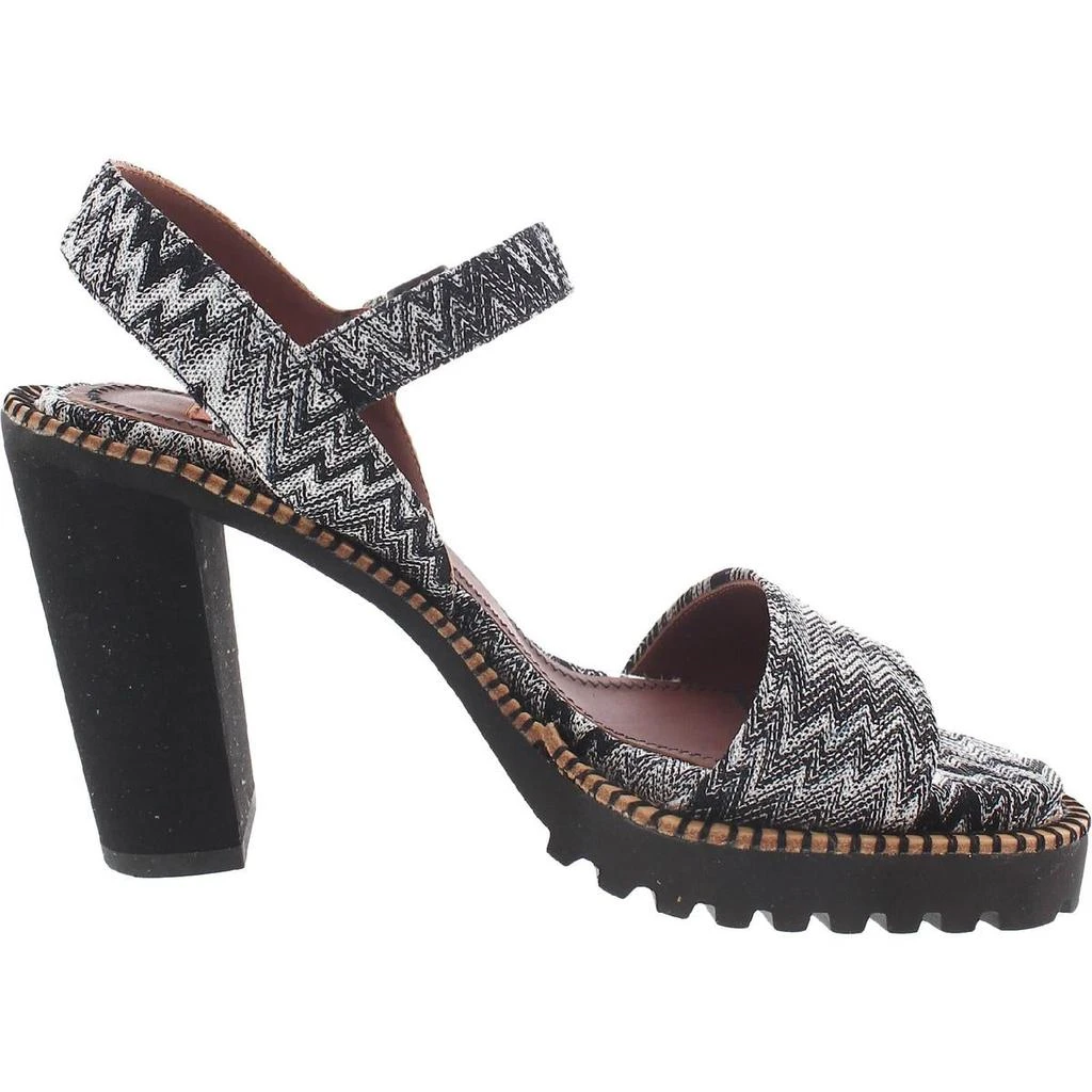 商品Missoni|Missoni Womens Open Toe Ankle Strap Heels,价格¥403,第2张图片详细描述