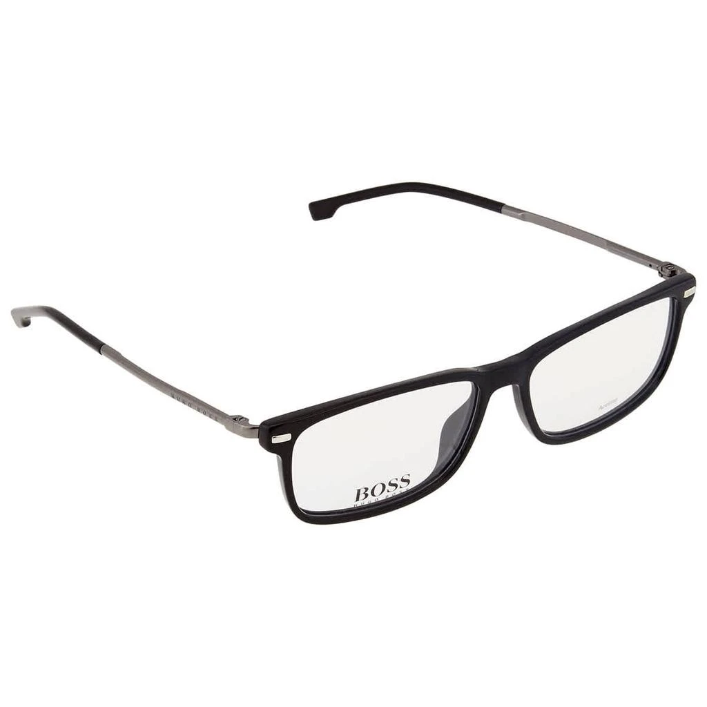 商品Hugo Boss|Mens Black Rectangular Eyeglass Frames 093308070055,价格¥373,第1张图片