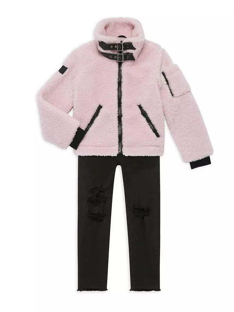 商品SAM.|Little Girl's Denver Sherpa Jacket,价格¥845,第2张图片详细描述