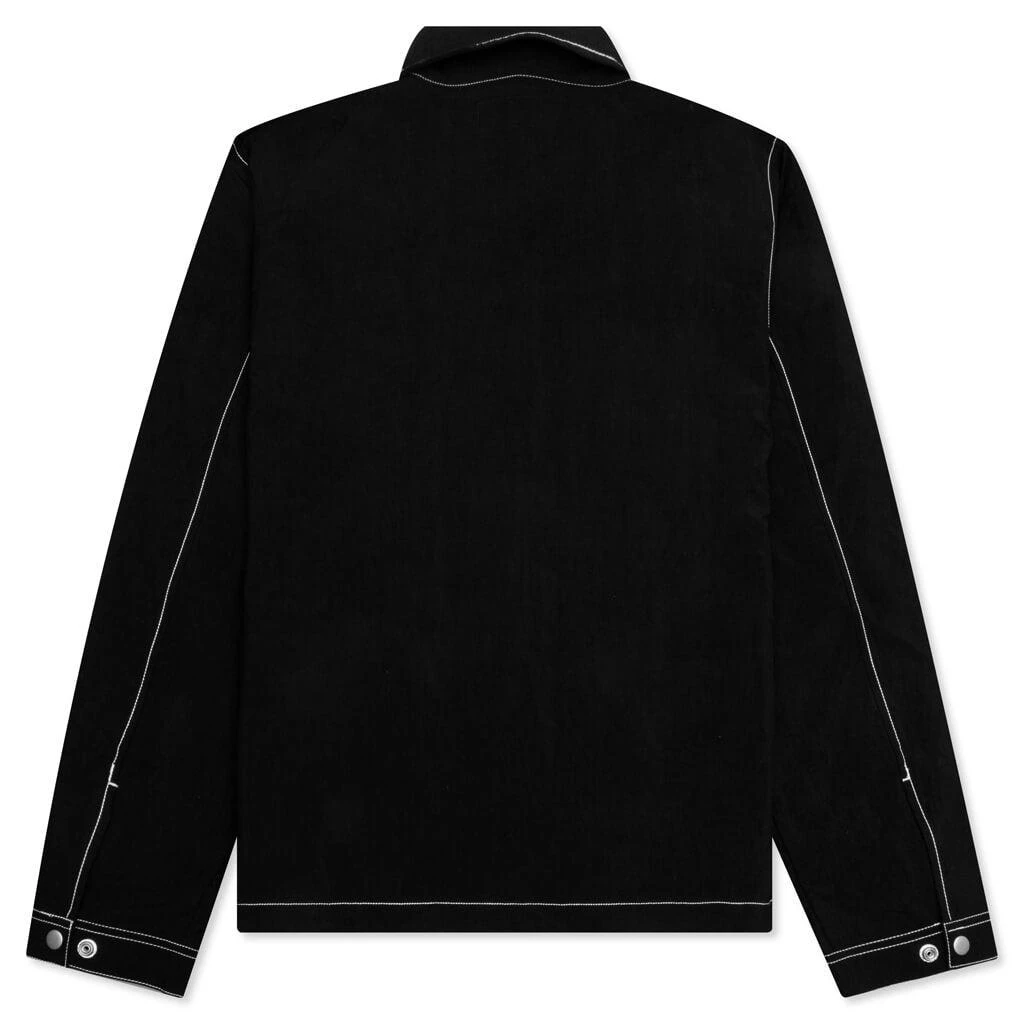 商品STUSSY|Stussy Nylon Folsom Jacket - Black,价格¥1144,第2张图片详细描述