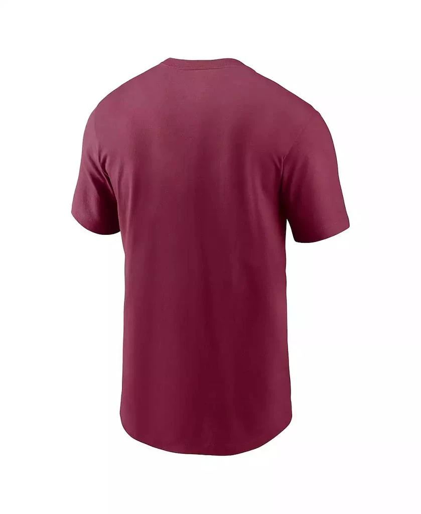 商品NIKE|Men's Garnet Florida State Seminoles Baseball T-Shirt,价格¥263,第2张图片详细描述