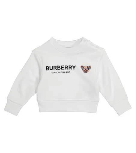 商品Burberry|婴儿棉质针织运动衫,价格¥1734,第1张图片