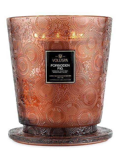 商品Voluspa|Forbidden Fig 5-Wick Hearth Candle,价格¥1560,第5张图片详细描述