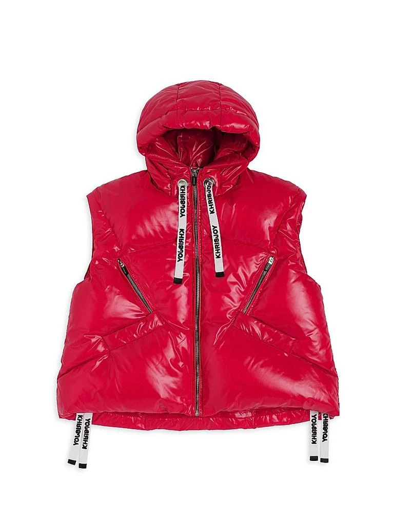商品Khrisjoy|Boy's Puffer Shiny Vest,价格¥2415,第1张图片