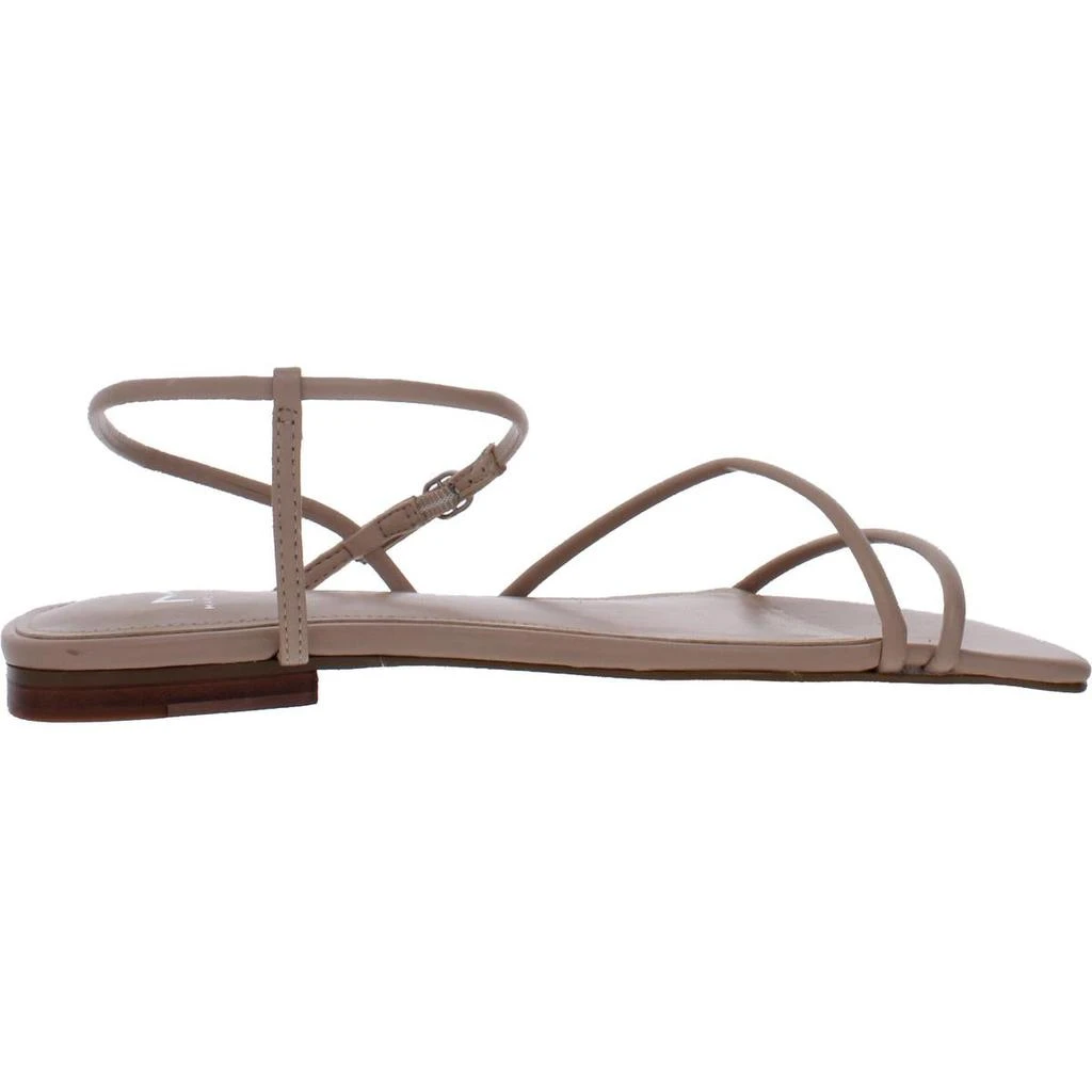 商品Marc Fisher|Marc Fisher LTD Womens Marg Leather Slingback Flat Sandals,价格¥146,第3张图片详细描述