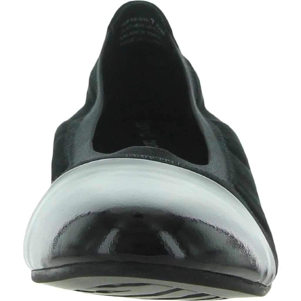 商品David Tate|David Tate Womens Nicole Suede Cap Toe Ballet Flats,价格¥145,第3张图片详细描述